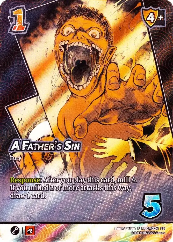 A Father's Sin - Universus Promos (Uvsp) 1