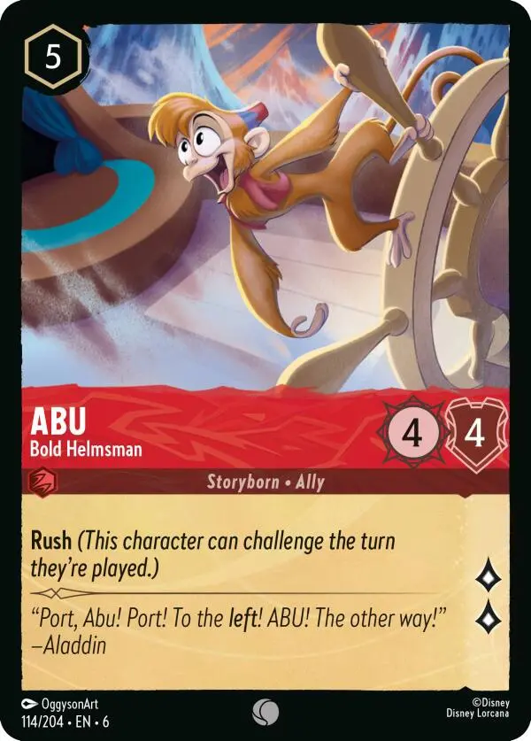 Abu - Bold Helmsman (114/204) [Azurite Sea] 1