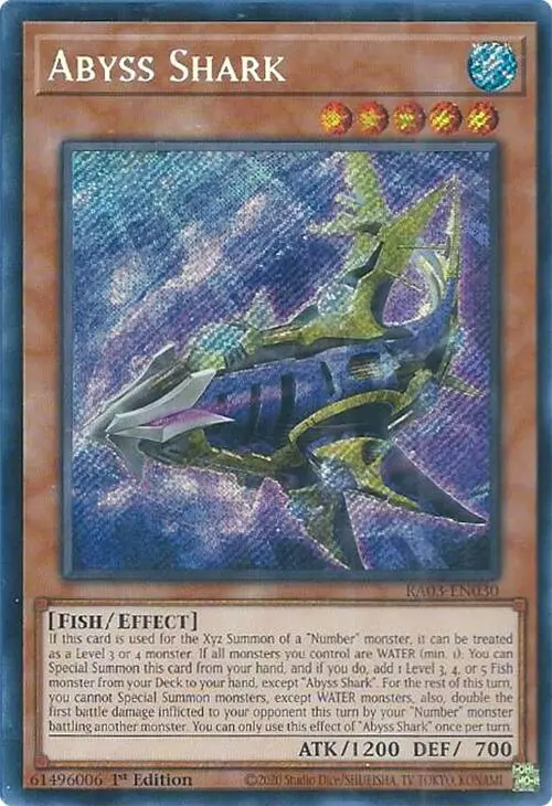 Abyss Shark (Secret Rare) [Ra03-En030] Secret Rare 1