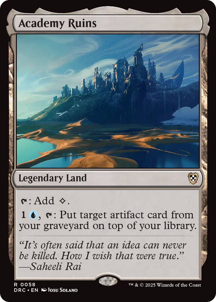 Academy Ruins [Aetherdrift Commander] 1