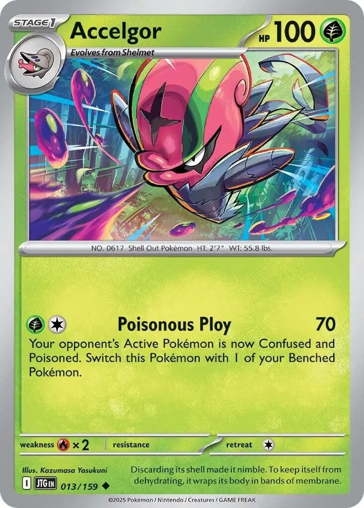 Accelgor (013/159) [Scarlet & Violet: Journey Together] 1