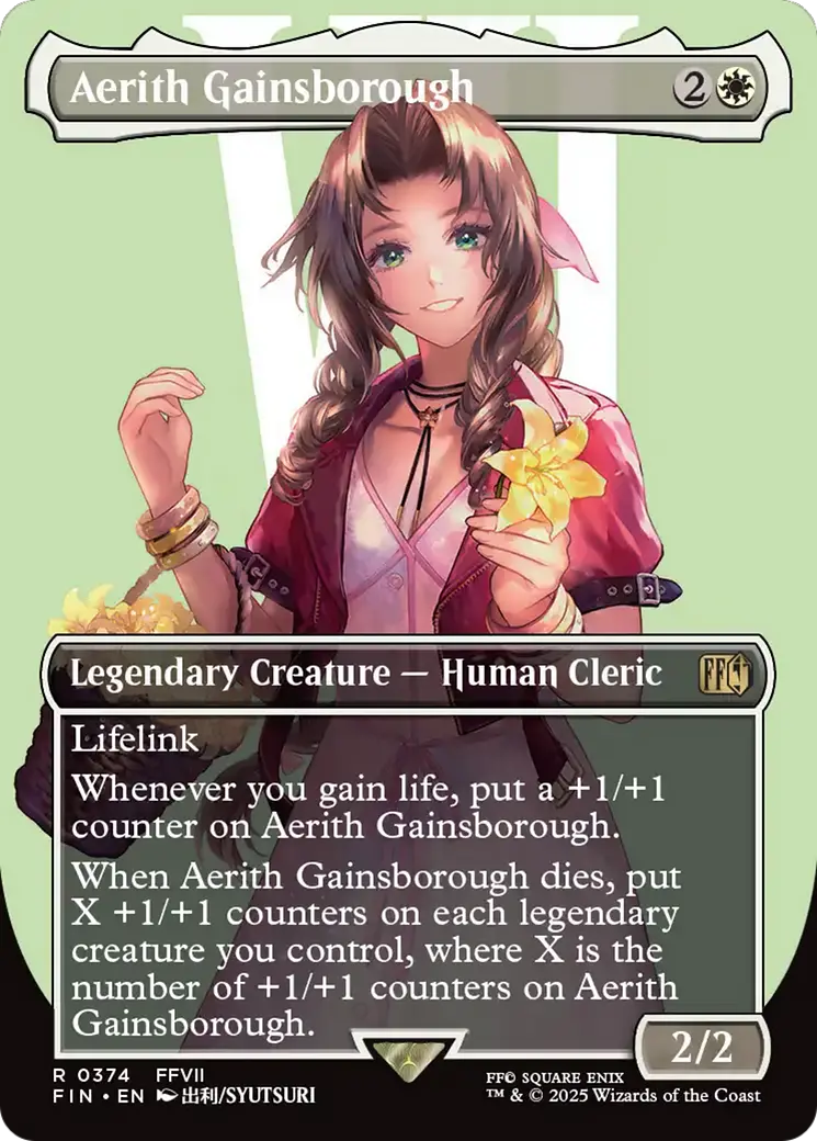 Aerith Gainsborough (Borderless) [Final Fantasy] 1