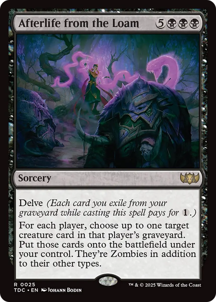 Afterlife From The Loam [Tarkir: Dragonstorm Commander] 1
