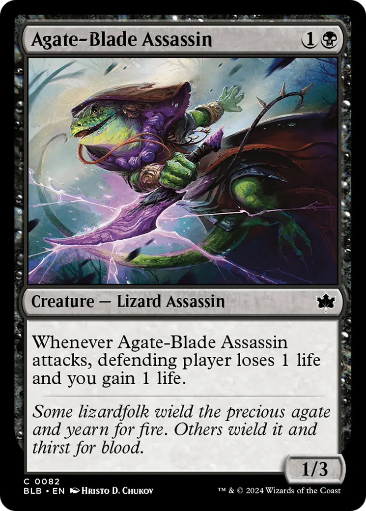 Agate-Blade Assassin [Bloomburrow] 1