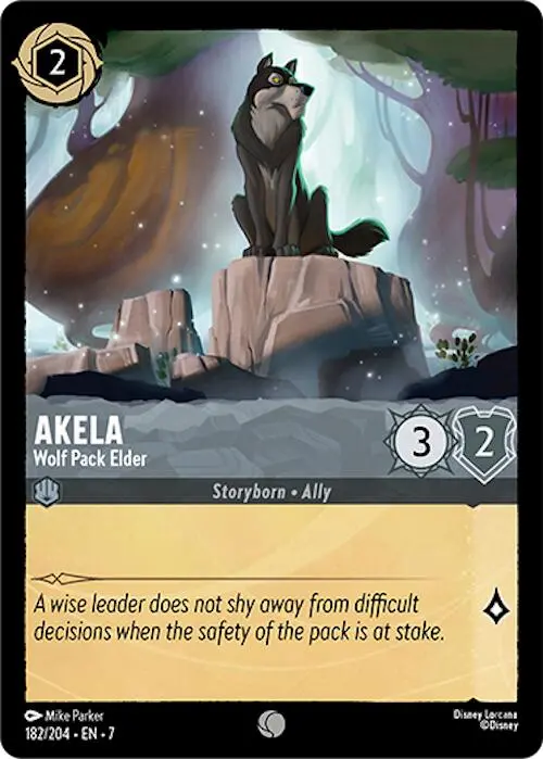 Akela - Wolf Pack Elder (182/204) [Archazia's Island] 1