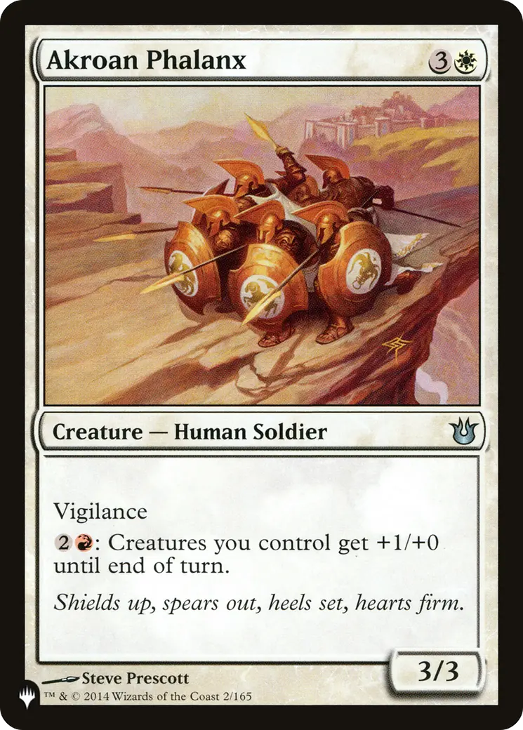 Akroan Phalanx [The List] 1
