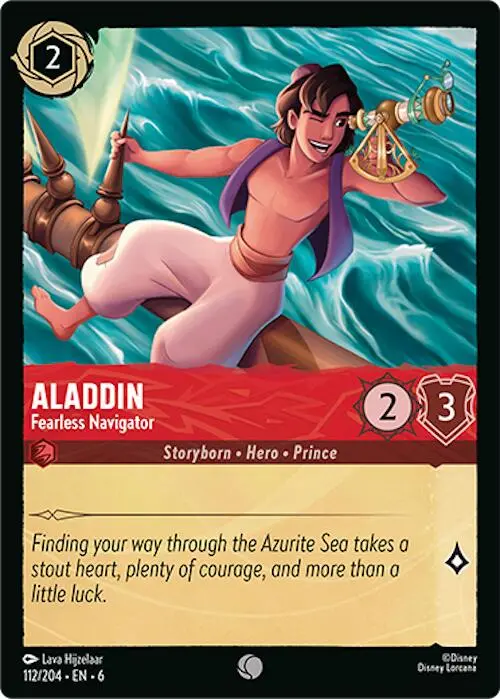 Aladdin - Fearless Navigator (112/204) [Azurite Sea] 1