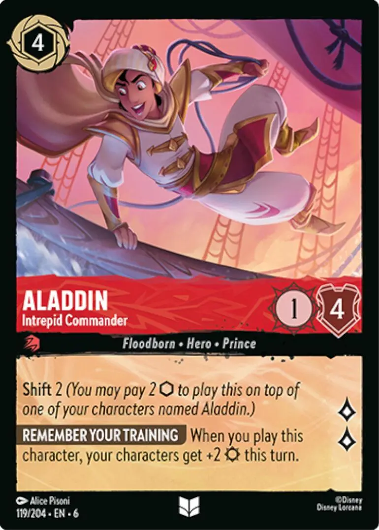 Aladdin - Intrepid Commander (119/204) [Azurite Sea] 1