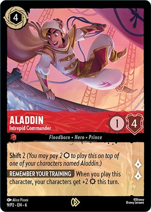 Aladdin - Intrepid Commander (9) [Promo Cards] 1