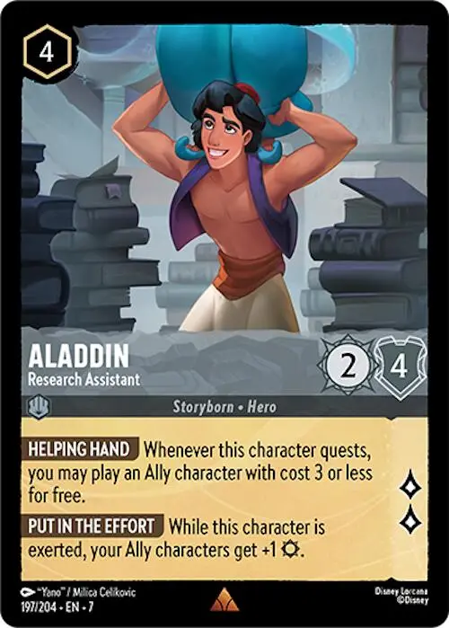 Aladdin - Research Assistant (197/204) [Archazia's Island] 1