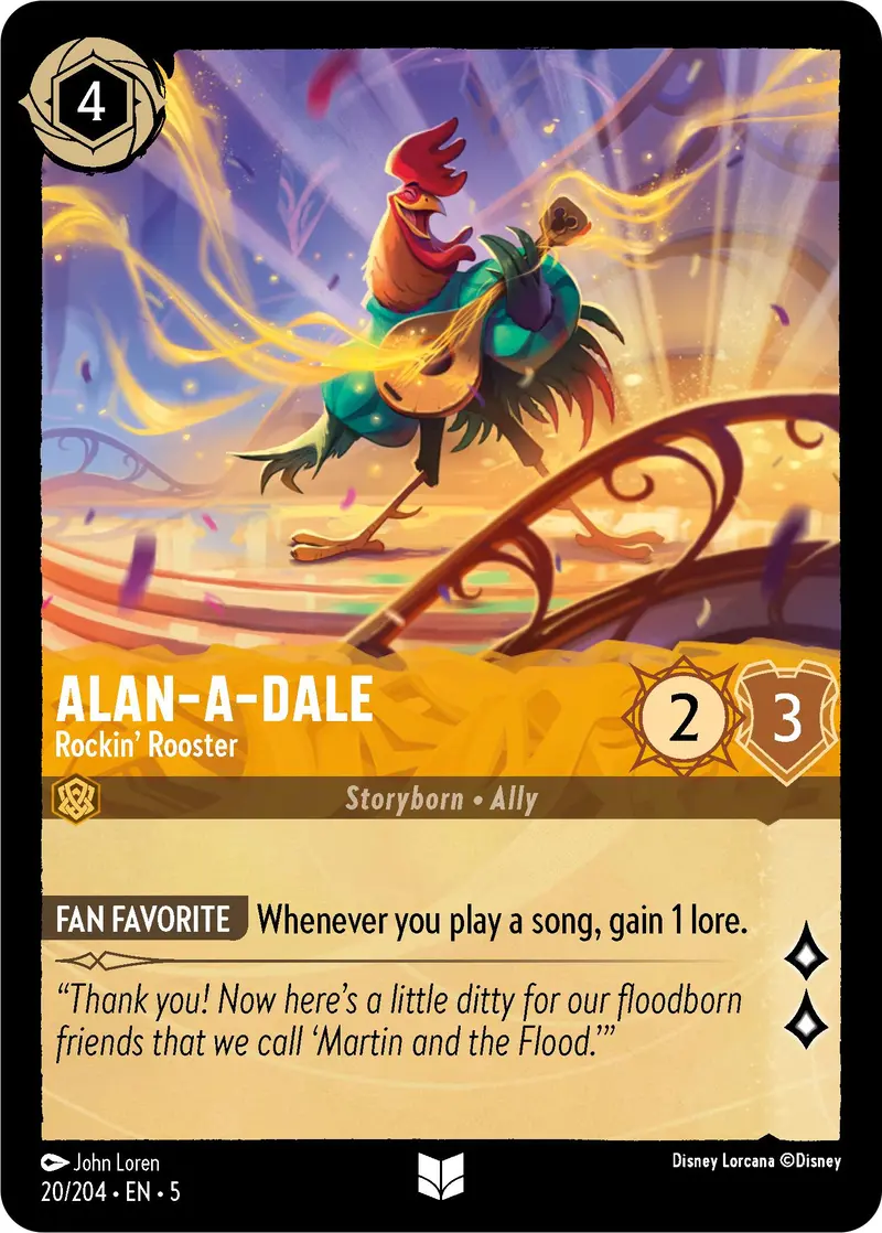 Alan-A-Dale - Rockin' Rooster (20/204) [Shimmering Skies] 1