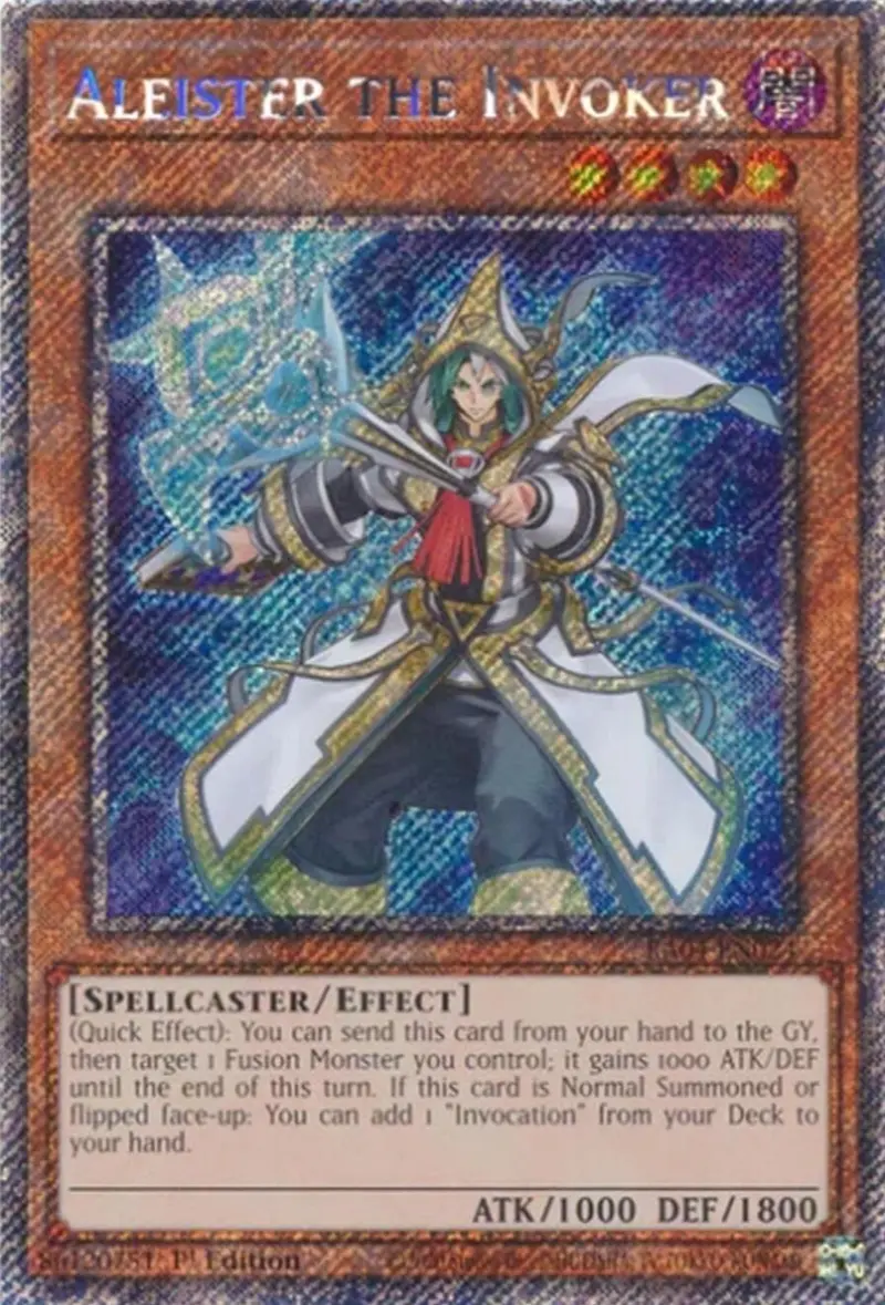 Aleister The Invoker (Alternate Art) [Ra04-En024] Platinum Secret Rare 1