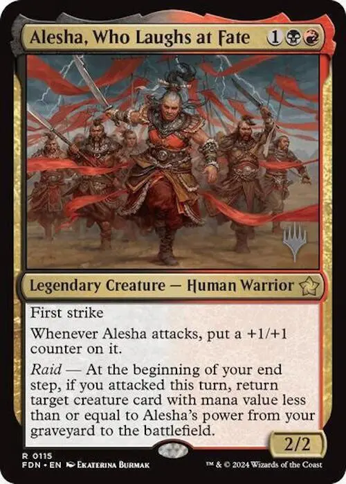 Alesha, Who Laughs At Fate (Promo Pack) [Foundations Promos] 1