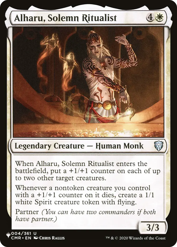 Alharu, Solemn Ritualist [The List] 1