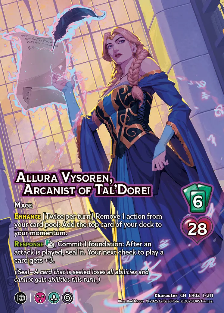 Allura Vysoren Arcanist Of Tal Dorei 1