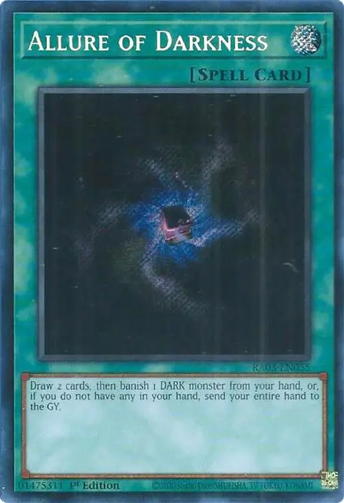 Allure Of Darkness (Secret Rare) [Ra03-En055] Secret Rare 1