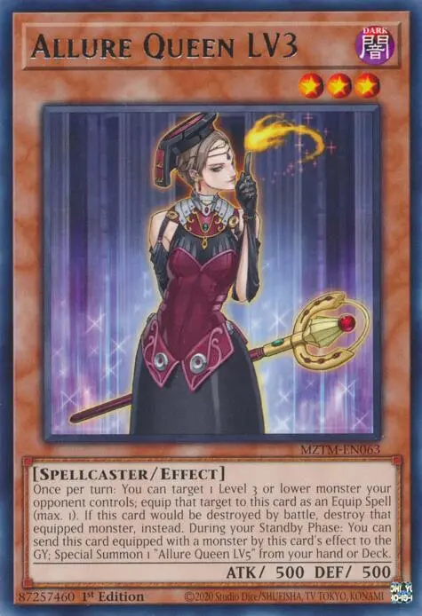 Allure Queen Lv3 [Mztm-En063] Rare 1