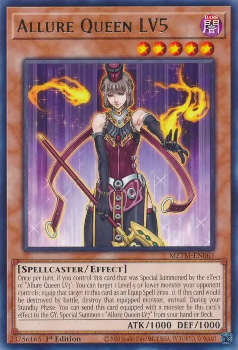 Allure Queen Lv5 [Mztm-En064] Rare 1