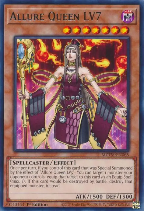 Allure Queen Lv7 [Mztm-En065] Rare 1