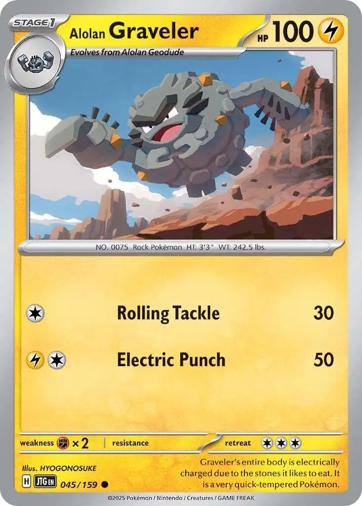 Alolan Graveler (045/159) [Scarlet & Violet: Journey Together] 1