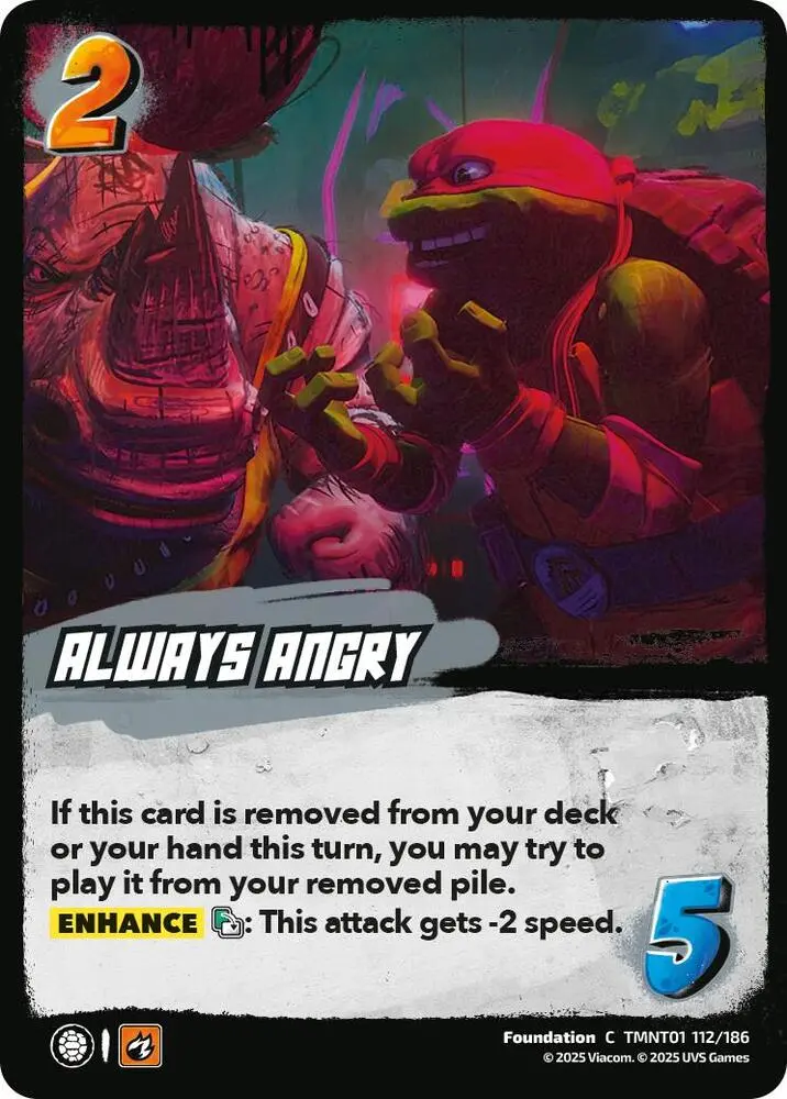 Always Angry - Teenage Mutant Ninja Turtles (Tmnt) 1