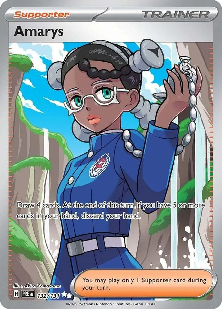 Amarys (132/131) [Scarlet & Violet: Prismatic Evolutions] 1