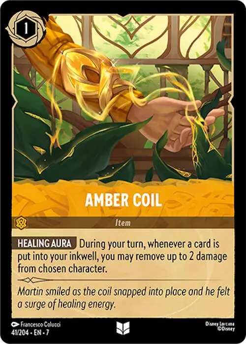 Amber Coil (41/204) [Archazia's Island] 1