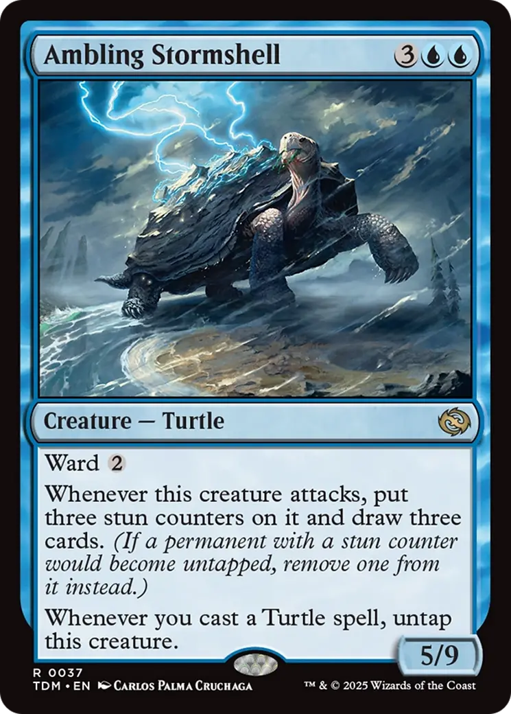 Ambling Stormshell [Tarkir: Dragonstorm] 1