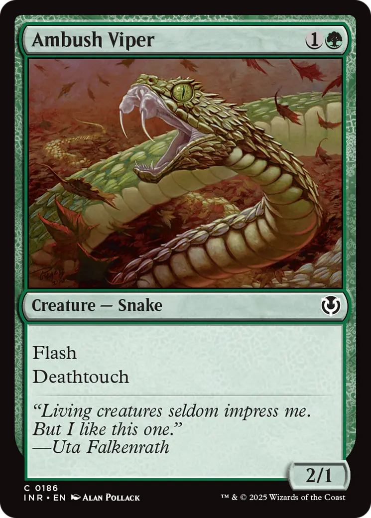 Ambush Viper [Innistrad Remastered] 1