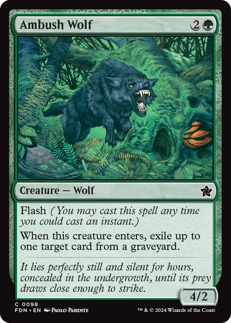 Ambush Wolf [Foundations] 1