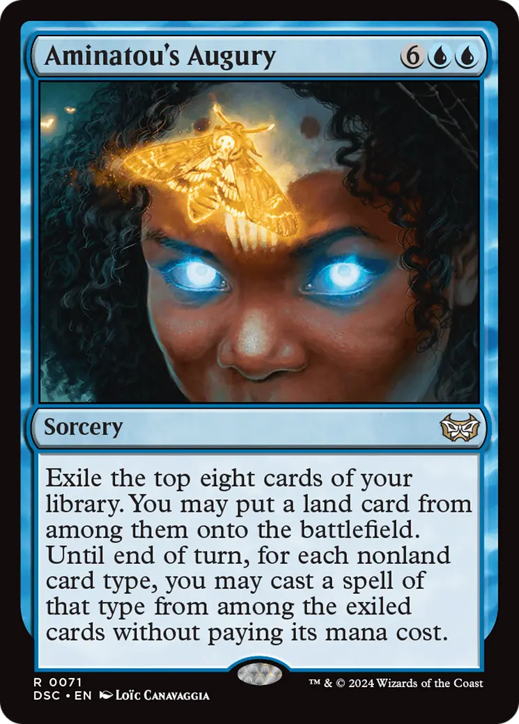Aminatou's Augury [Duskmourn: House Of Horror Commander] 1