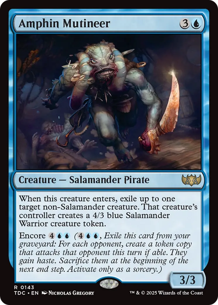 Amphin Mutineer [Tarkir: Dragonstorm Commander] 1