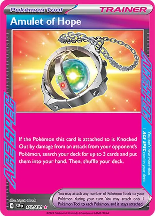 Amulet Of Hope (162/191) [Scarlet & Violet: Surging Sparks] 1