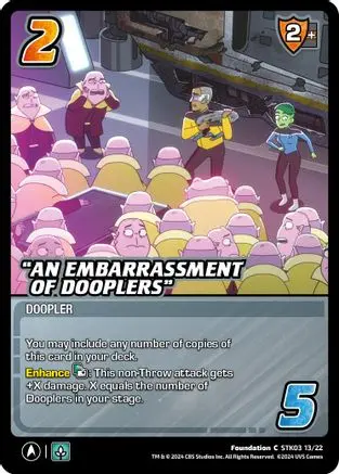 "An Embarrassment Of Dooplers" - Stk03 13/22 - C 1