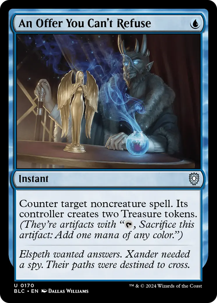 An Offer You Can't Refuse [Bloomburrow Commander] 1