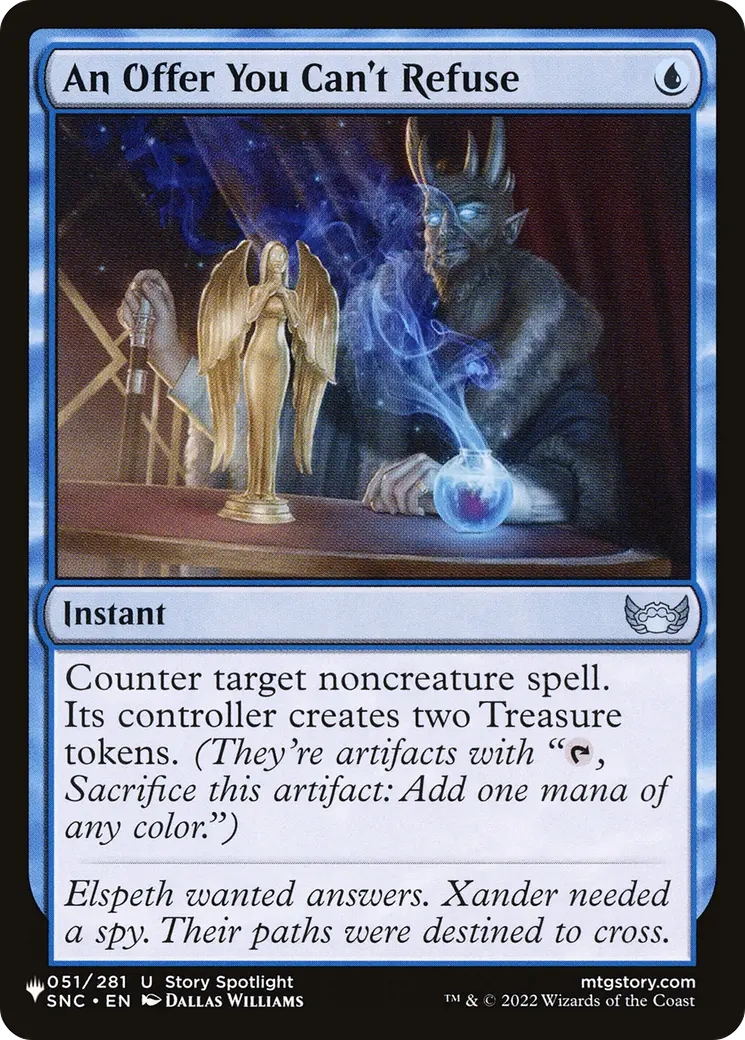 An Offer You Can't Refuse [The List] 1