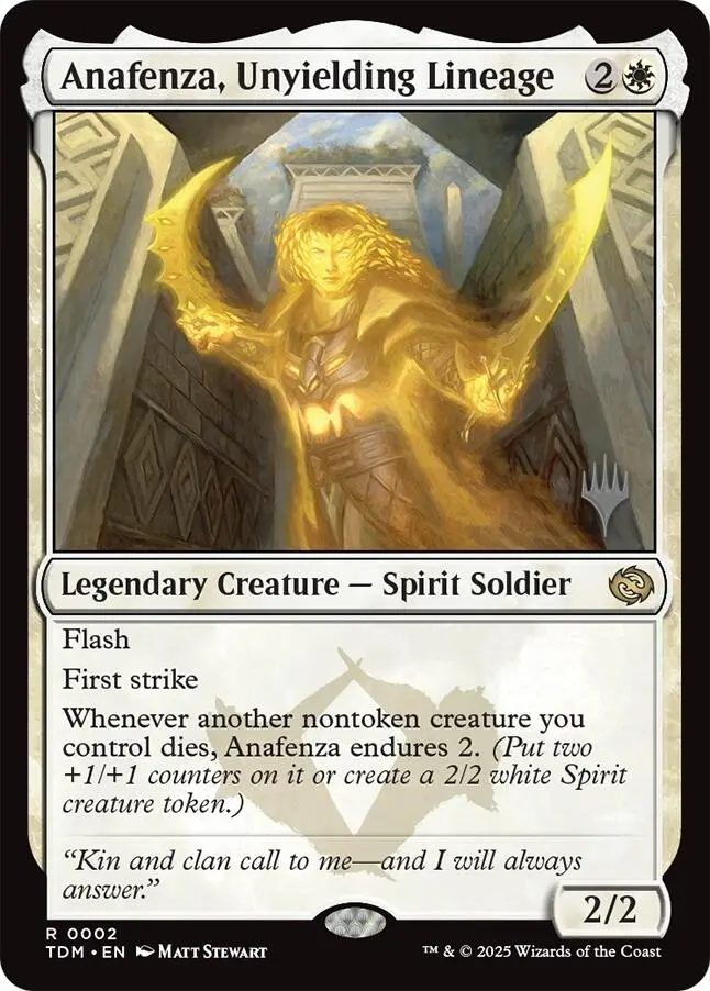 Anafenza, Unyielding Lineage (Promo Pack) [Tarkir: Dragonstorm Promos] 1