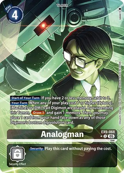 Analogman [Ex9-068] (Alternate Art) [Versus Monsters] 1