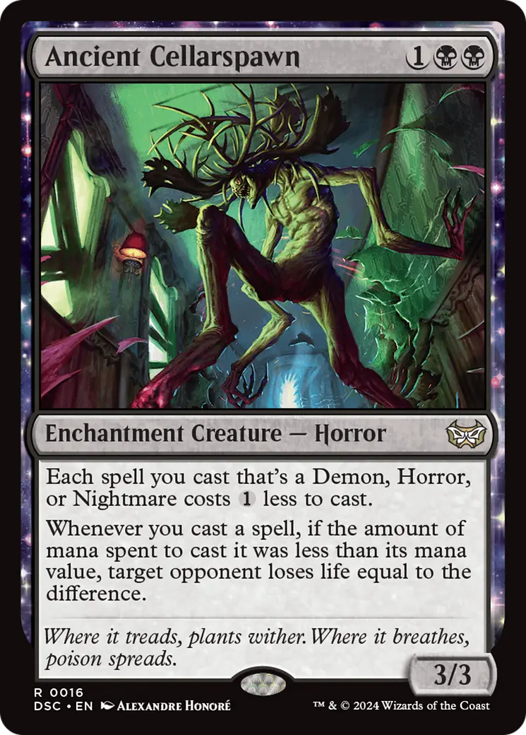 Ancient Cellarspawn [Duskmourn: House Of Horror Commander] 1