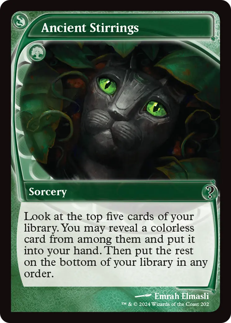 Ancient Stirrings (Future Sight) [Mystery Booster 2] 1