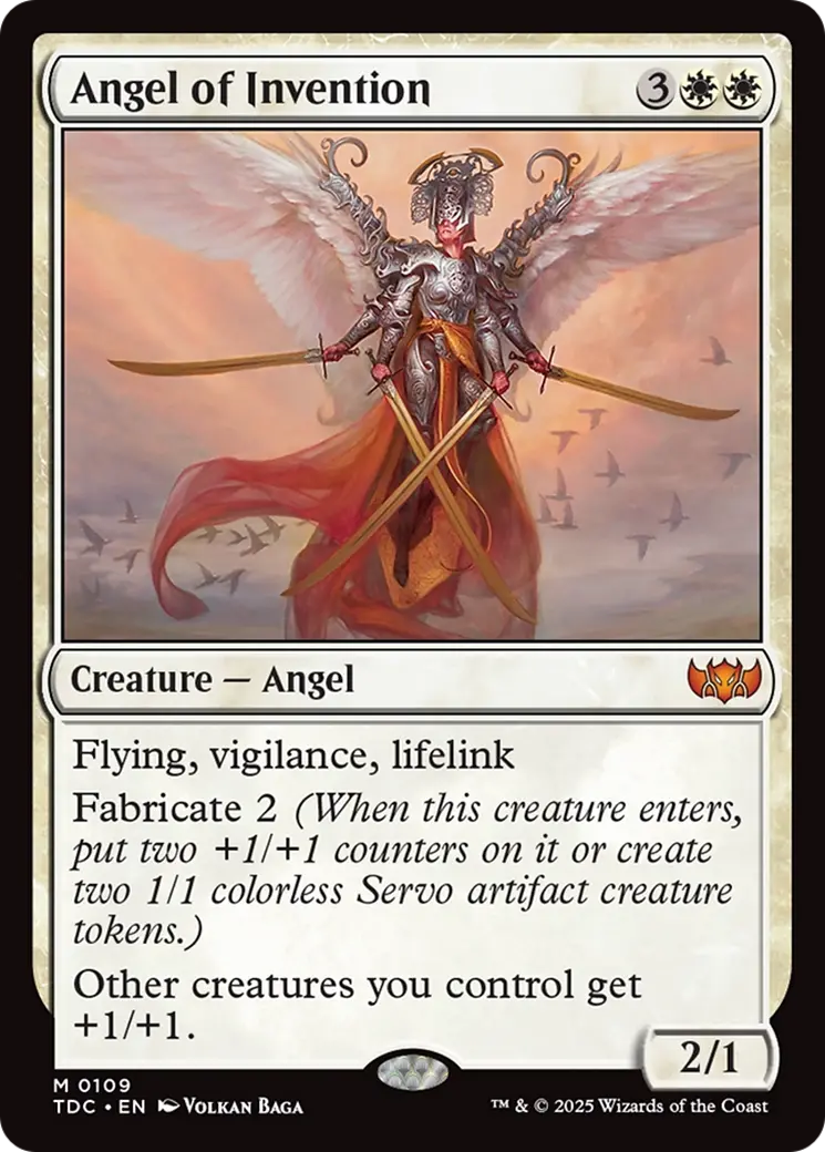 Angel Of Invention [Tarkir: Dragonstorm Commander] 1