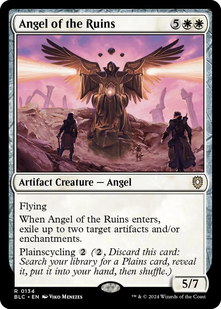 Angel Of The Ruins [Bloomburrow Commander] 1