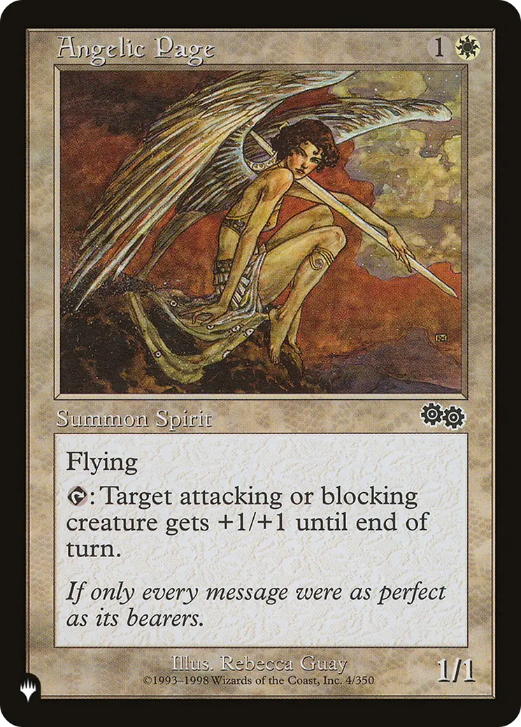 Angelic Page [The List] 1