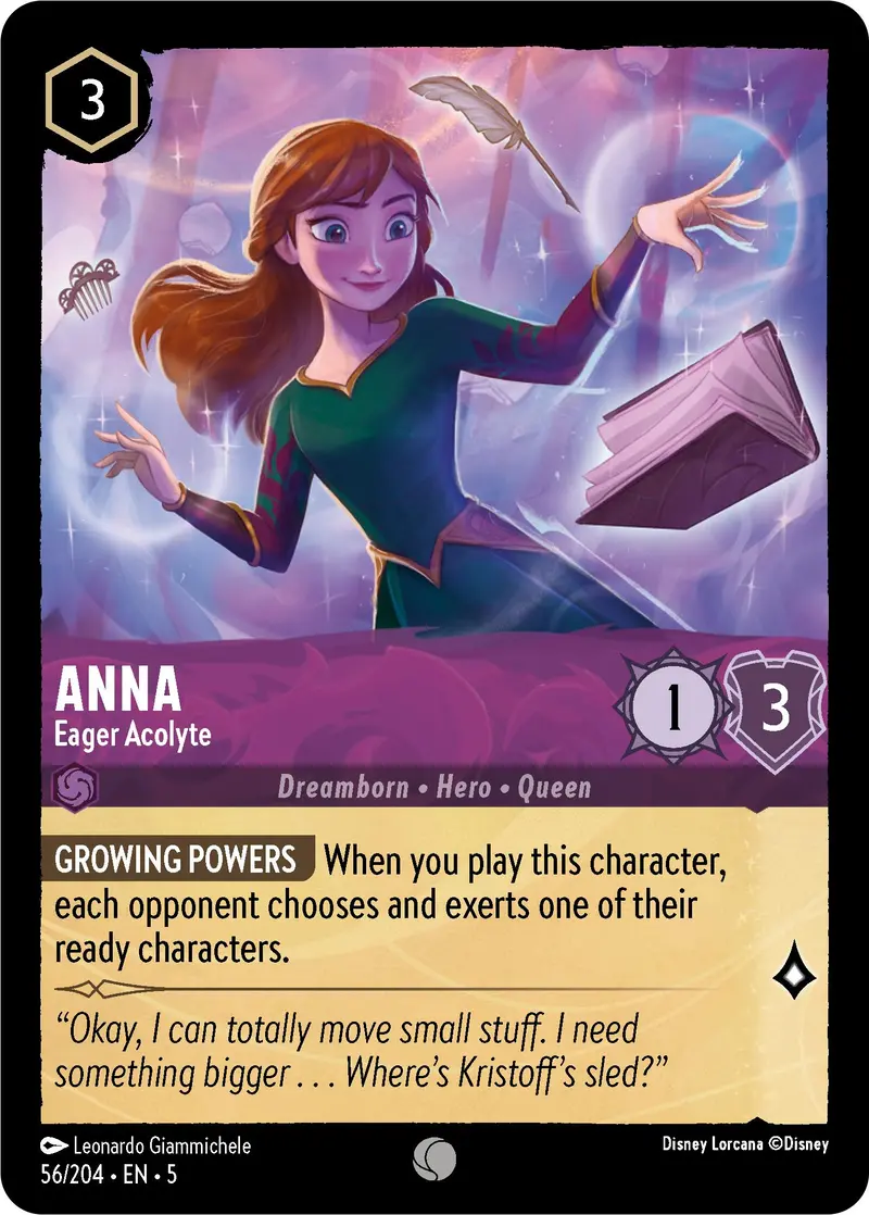 Anna - Eager Acolyte (56/204) [Shimmering Skies] 1