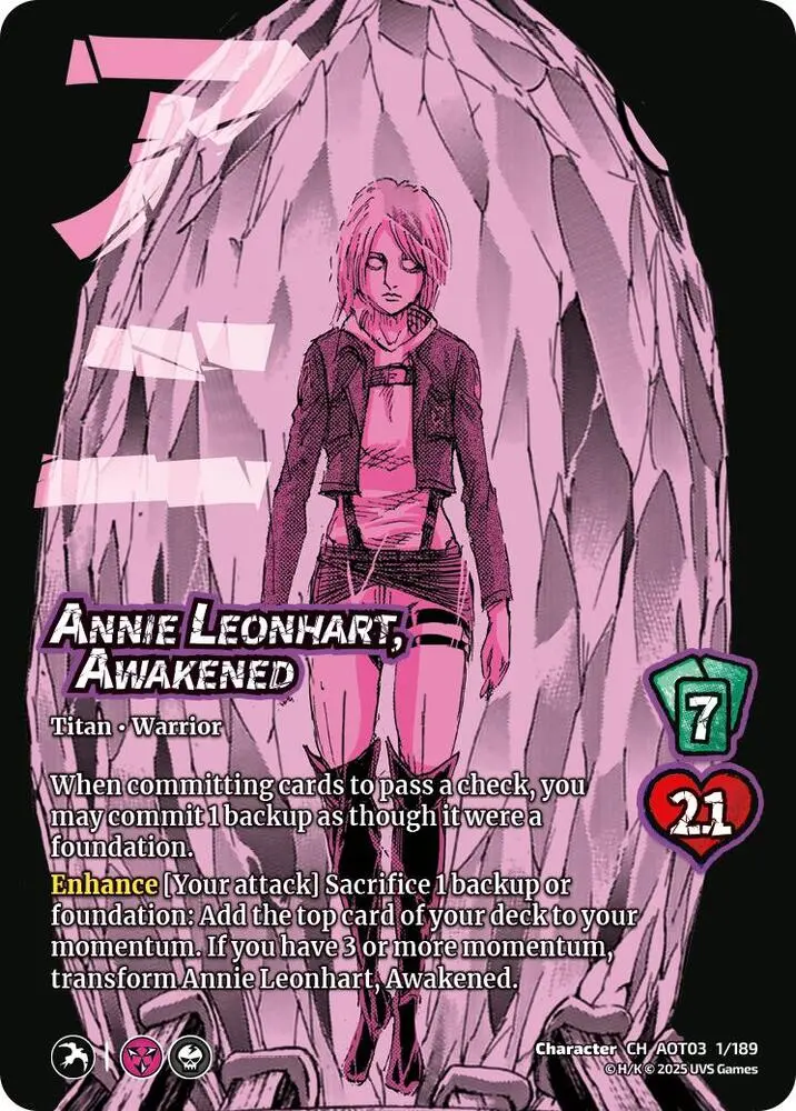 Annie Leonhart, Awakened // Female Titan 1