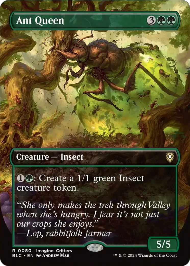 Ant Queen (Borderless) [Bloomburrow Commander] 1