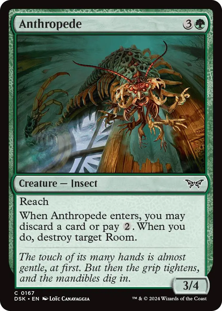 Anthropede [Duskmourn: House Of Horror] 1