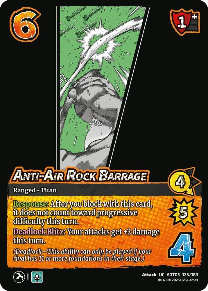 Anti-Air Rock Barrage 1