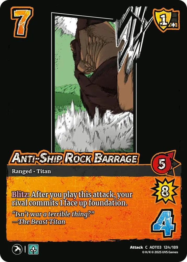 Anti-Ship Rock Barrage 1