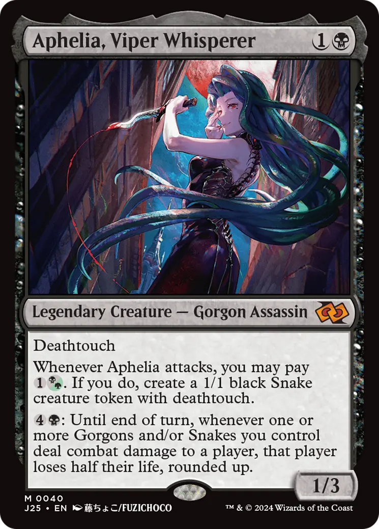 Aphelia, Viper Whisperer (Anime) [Foundations Jumpstart] 1